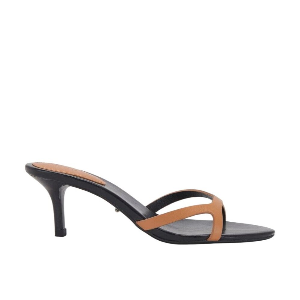 Tony Bianco Daisy Sandals in Tan Como 7.5 With Box Womens Heels - Picture 5 of 15